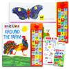 Eric Carle Sound Books Set for Kids Toddlers - Around The Farm World of Eric Carle Board Book Bundle with Stickers | Sound Books for Young Readers view 1