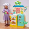 CoComelon Deluxe Feature Roleplay, Little Kitchen - Includes Interactive Kitchen Accessories - Toys for Kids and Preschoolers view 3