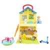 CoComelon Deluxe Pop n' Play House - Transforming Playset - Features JJ, JJs Dad, Bingo The Puppy, and Home Accessories  Toys for Kids, Toddlers, and Preschoolers view 1