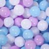 STARBOLO Ball Pit Balls for Toddlers - Pack of 100 - Phthalate Free BPA Free Non-Toxic 2.17-Inch Crush Proof Play Balls (Macaron 3 Colors) view 1