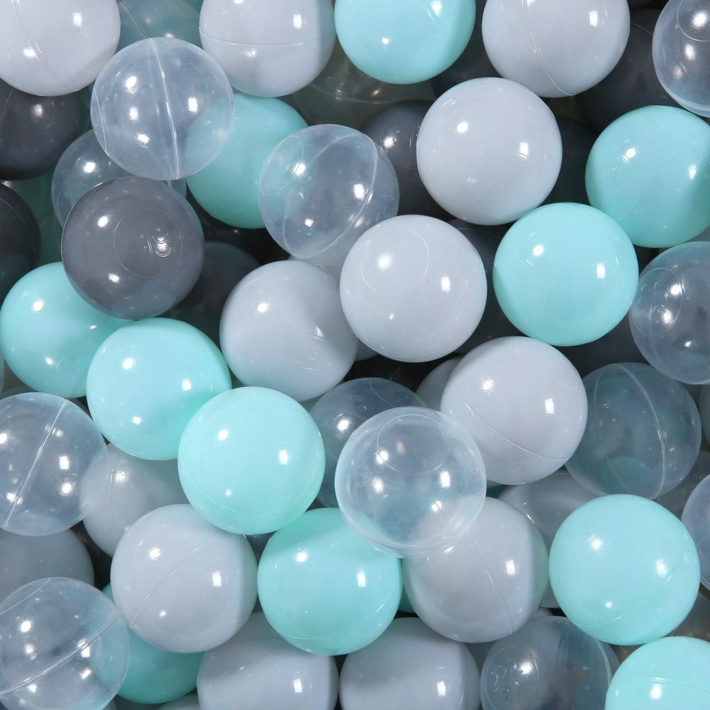 STARBOLO Ball Pit Balls - 100pcs Phthalate Free BPA Free Non-Toxic 2.16Inches Crush Proof Play Balls Play Tent Pool Playhouse Playpen Party Decoration (100 Balls)