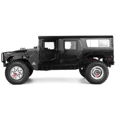 1/10 US GM Hummer H1 Military Truck 4WD Crawler RTR Upgrade with Sound Light Black
