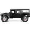 1/10 US GM Hummer H1 Military Truck 4WD Crawler RTR Upgrade with Sound Light Black view 1