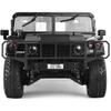 1/10 US GM Hummer H1 Military Truck 4WD Crawler RTR Upgrade with Sound Light Black view 4