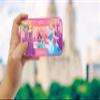 LEXiBOOK JL1895DP Disney Princess Handheld Console with 150 Games, Cyber Arcade Pocket, Pink view 2