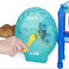 Monster Jam, Megalodon Monster Wash, Includes Color-Changing Truck, Interactive Water Play Kids Toys for Aged 3 and Up view 3