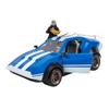 Jazwares FORTNITE Joy Ride Whiplash Vehicle (Blue & White), with 4-inch Articulated X-Lord Figure view 4