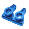 HobbyCrawler 2Pcs Alloy Knuckle Steering Arm Rear Hubs for RC Car 110 ECX 2WD Series Parts(Dark Blue) view 3
