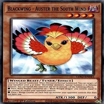Blackwing - Auster the South Wind - LDS2-EN041 - Common - 1st Edition