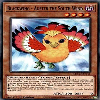 Blackwing - Auster the South Wind - LDS2-EN041 - Common - 1st Edition
