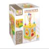 Teorema Giocattoli - Montessori 40588 Multi-Functional Wooden Cube with Labyrinth view 3