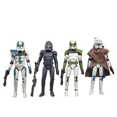 STAR WARS The Vintage Collection The Bad Batch Special 4-Pack, 3.75-inch-Scale Action Figures, Toys for Kids Ages 4 and Up (Amazon Exclusive)