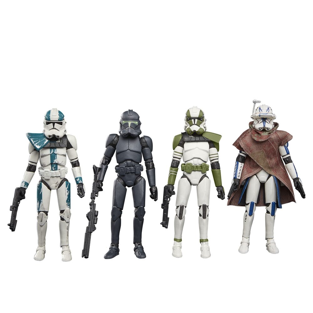 STAR WARS The Vintage Collection The Bad Batch Special 4-Pack, 3.75-inch-Scale Action Figures, Toys for Kids Ages 4 and Up (Amazon Exclusive)