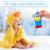 Baby Wrist Rattles and Sock Toys - Newborn 0-6 Months, 8PCS Soft Foot Finder Set, Hand and Feet Sensory Developmental Socks for Infants, Girl Boy Gifts view 3