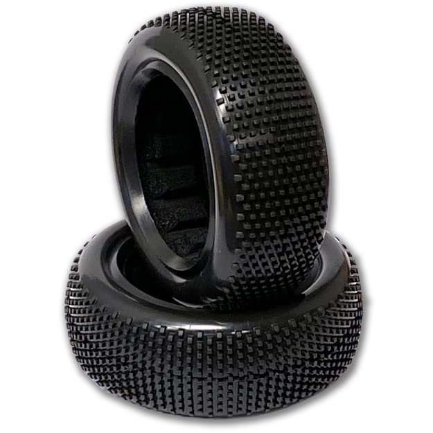 Raw Speed RC SuperMini 2.2" 1/10 4WD Front Buggy Tires (2) (Soft)