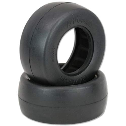 Raw Speed 100501SB Slick SCT No-Prep Drag Tires, Soft Compound, w/ Black Inserts, 2.2x3