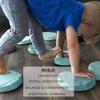 JumpOff Jo - Rocksteady - Balance & Coordination Enhancing Blocks and Stepping Foam Stones, Sensory Toys for Kids - Indoor and Outdoor Obstacle Course (Iceberg Blue, Plus) view 4