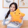 DearSun 13''Creative Twinkle Star Colorful Night Light Plush Pillows Light up Night Stuffed Toys Perfect for Birthday Christmas Holiday Valentines (Orange) view 4