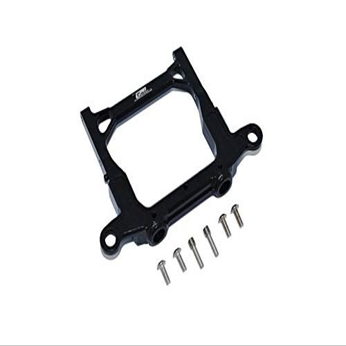 Axial 1/10 SCX10 III JT Gladiator (AXI03006) Upgrade Parts Aluminum Rear Bumper Mount - 1Pc Set Black
