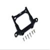 Axial 1/10 SCX10 III JT Gladiator (AXI03006) Upgrade Parts Aluminum Rear Bumper Mount - 1Pc Set Black view 1