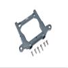 Axial 1/10 SCX10 III JT Gladiator (AXI03006) Upgrade Parts Aluminum Rear Bumper Mount - 1Pc Set Gray Silver view 1