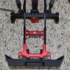 Axial 1/10 SCX10 III JT Gladiator (AXI03006) Upgrade Parts Aluminum Rear Bumper Mount - 1Pc Set Red view 4
