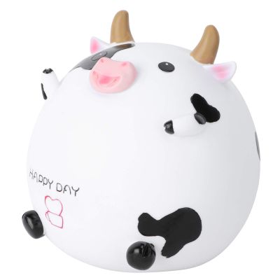 Cabilock 1pc Cow-Pattern Cartoon Money Box for Boys and Girls Saving Pot for and Cute Desktop Adornment for Festivals and Special Occasions