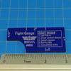 LITKO 3-inch Fight Gauge | Combat | Compatible with Warhammer 40,000 9th Edition (Transluscent Blue) view 3