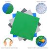 MIMAX Peel-and-Stick Baseplates - Self Adhesive Building Brick Plates - Compatible with All Major Brands - 4 Pack - 10 inch x 10 inch (Blue & Green & Dark Gray & Light Gray) view 4