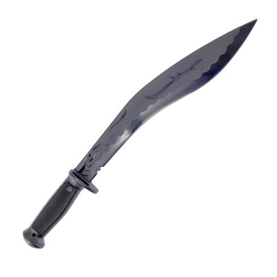 E-BOGU Polypropylene Kukri-Style Black Sword (24.5")