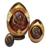 BuyRussianGifts Religious Nesting Dolls Virgin Mary Jesus Christ Authentic Matryoshka Easter Gift view 2