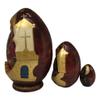 BuyRussianGifts Religious Nesting Dolls Virgin Mary Jesus Christ Authentic Matryoshka Easter Gift view 3