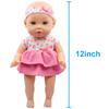 Little Darlings Carry and Play 12 Doll, multicolor (3739) view 4