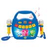 LEXiBOOK  Paw Patrol - Portable Karaoke Digital Player for Kids  Microphones, Light Effects, Bluetooth, Record and Voice Changer Functions, Rechargeable Battery, Blue/red, MP320PAZ view 2