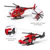 14 Pack Die-cast Fire Truck Vehicles Sets,6 Pack Alloy Metal Fire Engine Models Car Toys and 8 Pack Firefighter, Mini Rescue Emergency Playset for Kids Boys Girls Birthday Christmas Party Favors view 2
