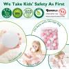 N+A Ball Pit Balls for Toddlers 1-3 with Storage Bag, Pearl Pink+ Macaron Pink+ White+ Transparent view 2