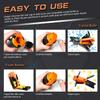 Ruibytree Tactical Plastic Toy Bomb for Nerf CS Nerf Rival Battle Game with 60PCS Rounds Refill Bullet Balls Ammo (Orange) view 3