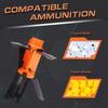 Ruibytree Tactical Plastic Toy Bomb for Nerf CS Nerf Rival Battle Game with 60PCS Rounds Refill Bullet Balls Ammo (Orange) view 4