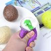 4 Pack Dinosaur Theme Egg Stress Balls, Dino Squishy Ball Set, Squeeze Balls for Adults, Fidget Balls to Relax, Stress Relieve, Party Favors, Birthday, Goodie Bag Stuffers, Increase Entertainment view 4