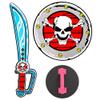 Widmann 97307 Piratensbel und Schild Pirate Sword and Shield, Multicoloured view 4