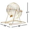 Professional Bingo Game Set. with Large Bingo Cage, Bingo Balls, Master Board view 2