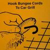 STUMParts Roadkill Gag Raccoon Hooks to Car, Jeep or Truck Grill view 4