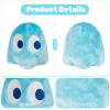 Pingong Blue Ghost Plush Toy, 6 inch, Soft Stuffed Animal, Birthday Gift for Kids Girls Boys view 2