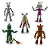 Toysvill Inspired by Five Nights at Freddys | FNAF Security Breach PizzaPlex Collection | Freddy's Action Figures Toys, Set 5 pcs [Roxanne Wolf, Glamrock Chica, Montgomery Gator, Glamrock Fred, Vanny] view 2