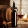 Amosfun 6Pcs Mini Felt Witch Hats 3.14 Inch Handmade Halloween Wine Bottle Decor Diy Hair Accessories Crafts Party Supplies view 3