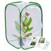 23.6" Large Butterfly Habitat Insect Cage Caterpillars Enclosure Pop-up Clear View 6 Mesh Panels 15.7 x 15.7 x 23.6 Inches Tall view 1