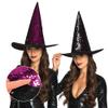 Boland 00907  Witch Hat with Reversible Sequins, 3 Assorted Colours, Witch, Magician, Wizard, Costume, Carnival, Theme Party view 4