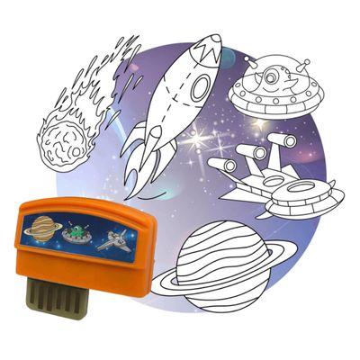 Smart Sketcher 2.0 Cartridge  Space Odyssey  50+ Step-by-Step Activities - Expansion Pack for Kids Ages 5+