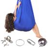 MTFZD Sensory Child Therapy Swing Hammock for Kids Autism ADHD ADD Cuddle Up to 200kg Elastic Parcel Steady Seat Swing (Size : 100 x 280 cm) view 2
