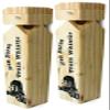 Black Duck Brand Set of 2 Iron Horse Wooden Train Whistles - Measures 7" Tall - Great for Train Enthusiast Young and Old - Realistic Sound view 1